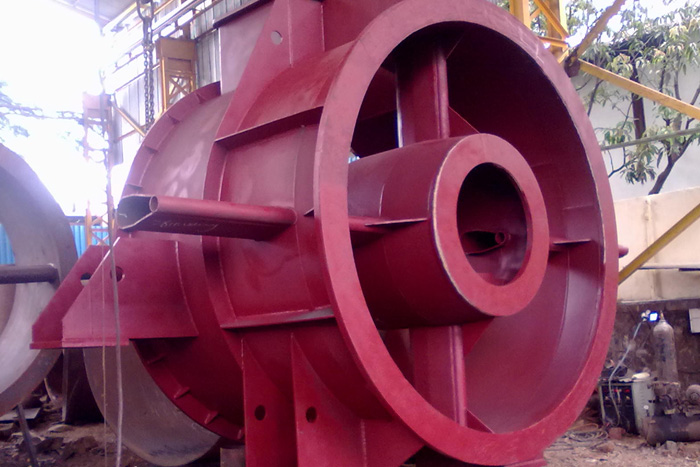 Discharge Divergent Pipe